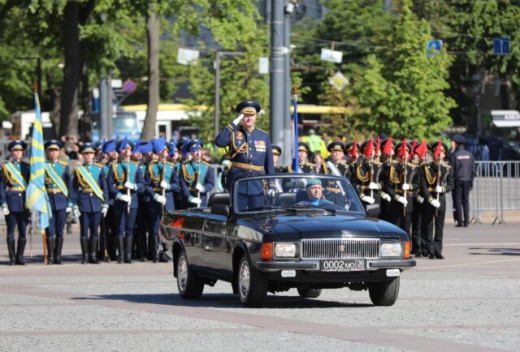Парад Победы прошёл на главной площади Воронежа