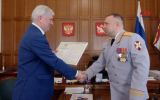 Воронежскому губернатору вручили Почётную грамоту главнокомандующего Росгвардии