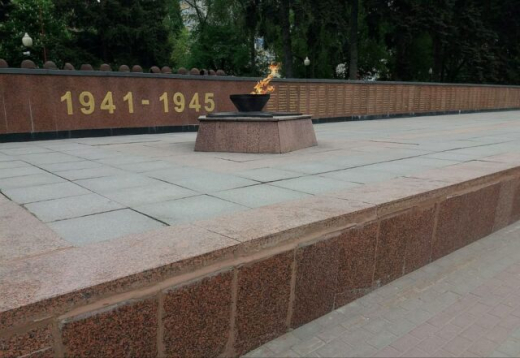 Памятник Славы в Воронеже отремонтируют