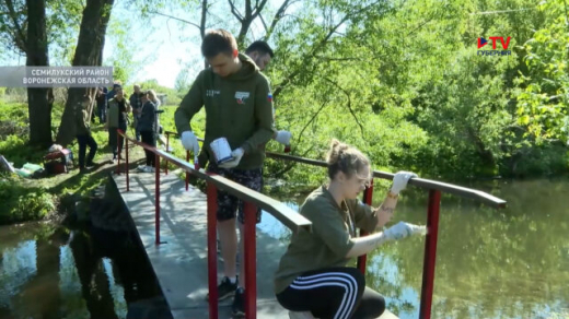 Общественники помогли восстановить мост в селе под Воронежем