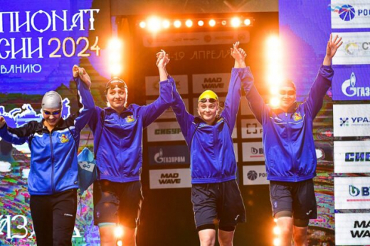 Воронежские пловчихи завоевали серебро Чемпионата России