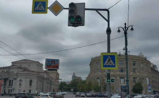 Зачем мини-светофоры установили в Воронеже, рассказали в мэрии