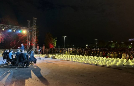Более трёх тысяч воронежцев посетили «Реквием» на площади Победы