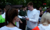 Воронежские школьники проверили знания и физическую форму в ходе «Избирательного марафона»