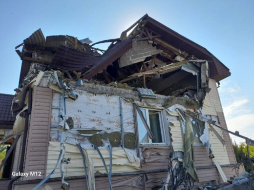 БПЛА уничтожил второй этаж частного дома в белгородском селе: под завалами нашли тело женщины