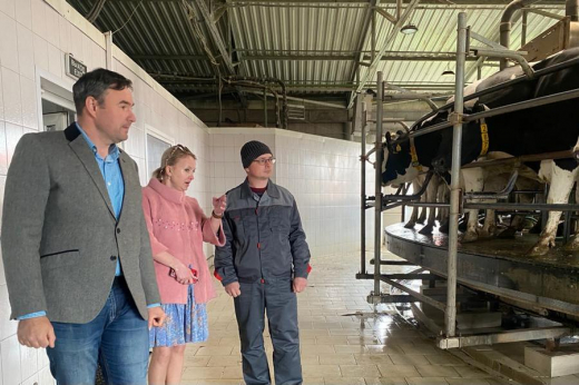 Молочная ферма «Жупиков» из Тамбовской области за полгода нарастила объемы производства на 13,6%