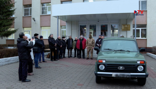 Вездеход участникам СВО передала Национальная палата при губернаторе Воронежской области