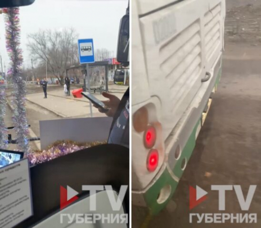 Езда по встречке, оскорбления и угрозы: водители двух автобусов устроили гонки в Воронеже