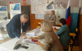 Главы муниципальных районов Воронежской области активно голосуют на выборах