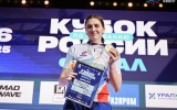 Воронежская пловчиха Дарья Клепикова победно завершила Кубок страны