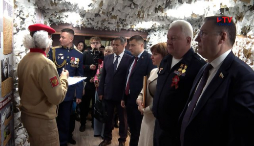 В воронежской школе открылся музей боевой Славы