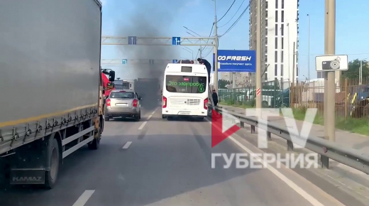 «Поломку» нового электробуса сняли на видео в Воронеже