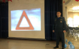 Открытый урок по пожарной безопасности в Воронежском экономико-правовом университете
