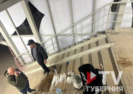 В обновлённом переходе у автовокзала в Воронеже начали устранять недочёты