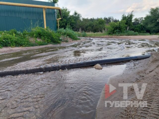 Читатели рассказали о потопе в воронежском Придонском
