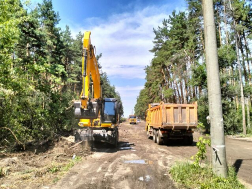 Строительство дороги через Северный лес стартовало в Воронеже