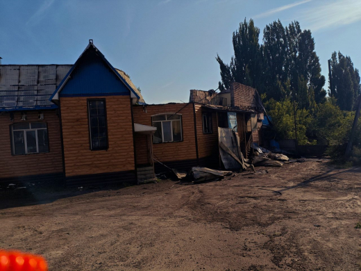 Опубликованы фото последствий ночной атаки беспилотников на Воронеж