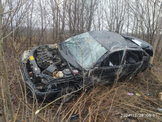 В Воронежской области перевернулся ВАЗ: погибла девушка