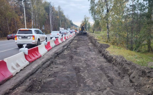 Дорогу от Остужевской развязки до «кольца» на Брусилова начали расширять в Воронеже