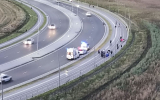 Мотоциклист вылетел на тротуар и врезался в ограждение в Воронеже