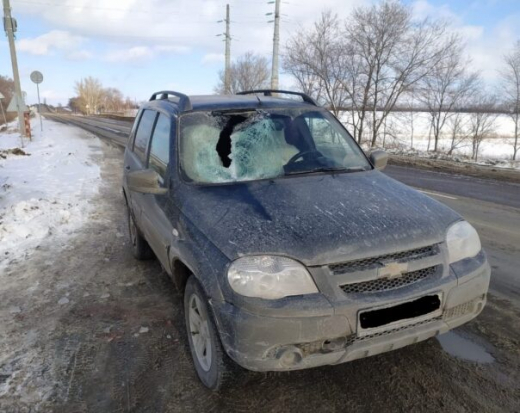 Осколок льда чуть не убил пассажирку в Воронежской области