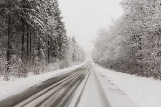 Автомобилистов предупредили о снеге на трассе М4 «‎Дон» в Воронежской области