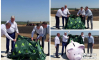 Фото дня: воронежский губернатор Александр Гусев и зампред Госдумы Алексей Гордеев закладывают камень в новое производство ГК «Агроэко»