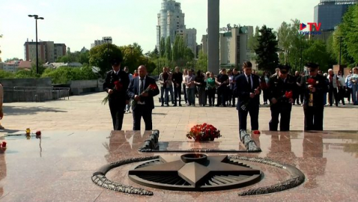 Частичку Вечного огня доставили в Воронеж