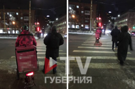 «Могут сбить даже на тротуаре»: в Воронеже всё чаще происходят ДТП с участием курьеров на электросамокатах