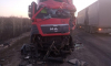 Два водителя пострадали в столкновении 3 грузовиков в Воронежской области