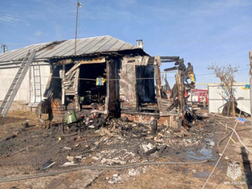 При пожаре в воронежском селе погиб 8-летний мальчик