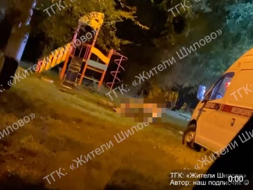Мёртвого полураздетого мужчину нашли на детской площадке в Воронеже