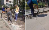 Жители многоэтажки в Воронеже пожаловались на «захват» двора строительной компанией
