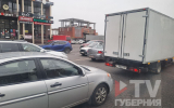 Центр Воронежа встал в 6-километровой пробке