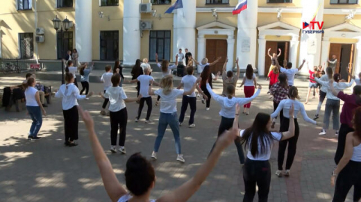 В воронежском медуниверситете провели «Зарядку с чемпионом»