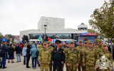 «Своих не бросаем!»: Росгвардейцы в Воронеже приняли участие в патриотической акции