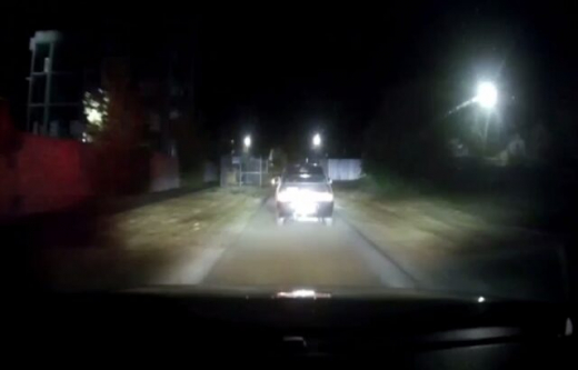 Опубликовано видео погони воронежских автоинспекторов за пьяным водителем