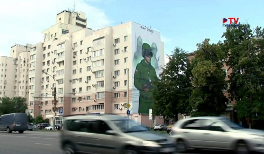 Военные муралы появятся на новых домах в Воронеже