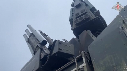 Опубликовано видео уничтожения беспилотника в Воронежской области