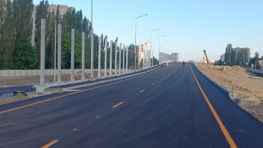 Назван срок открытия эстакады Остужевской развязки