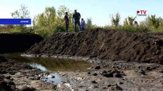 Насыпь на реке Усманке в воронежском Репном полностью ликвидируют