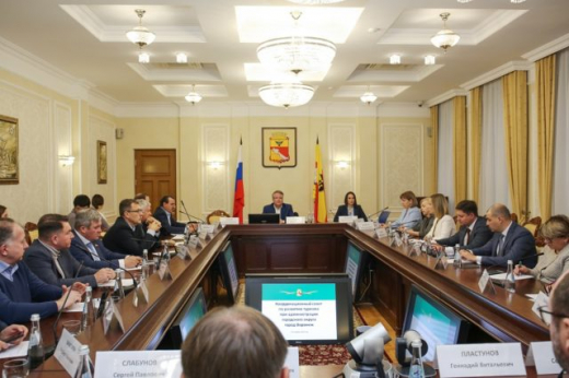 На Координационном совете по развитию туризма в Воронеже обсудили стратегию развития сферы