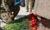 Траурную панихиду в память о погибших воинах провели у монумента «Воронеж – Родина ВДВ»