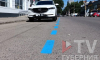Синяя дорожная разметка появилась в Воронеже