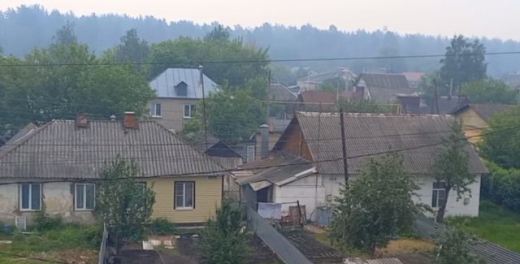 Дым от горящего заповедника достиг Воронежа