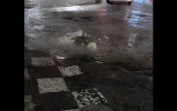 О причинах появления канализационного гейзера на улице Шишкова рассказали в РВК-Воронеж