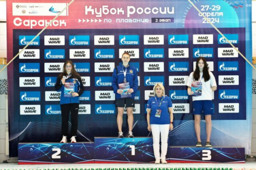 Воронежские пловцы победили на этапе Кубка России