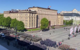 Ы центре Воронежа прошла репетиция парада Победы