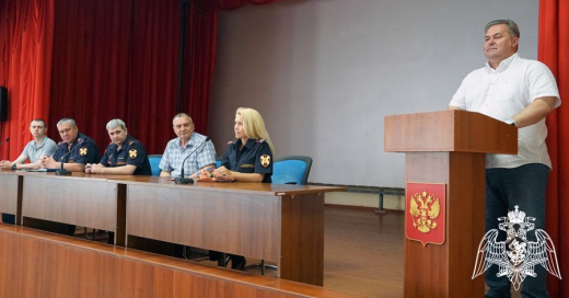 В Управлении Росгвардии по Воронежской области состоялось совещание с руководителями объектов ТЭК