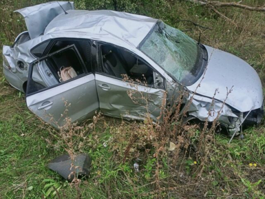 Легковушка вылетела в кювет на трассе в Воронежской области: один человек погиб, трое пострадали